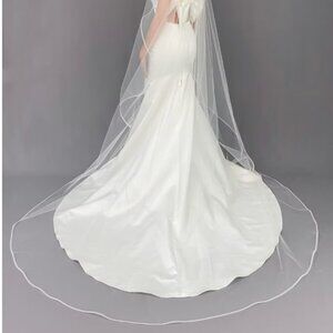 Veil Trends Bermuda Wedding Veil Light Ivory Style V3223 New